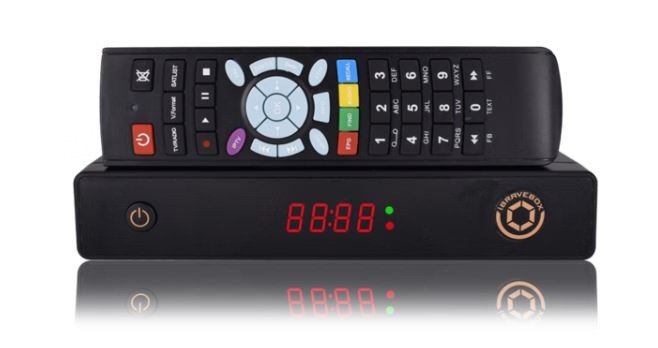 iBRAVEBOX F10S Android TV Box – 4K IPTV streaming device with WiFi, HDR, and Google Play Store support.