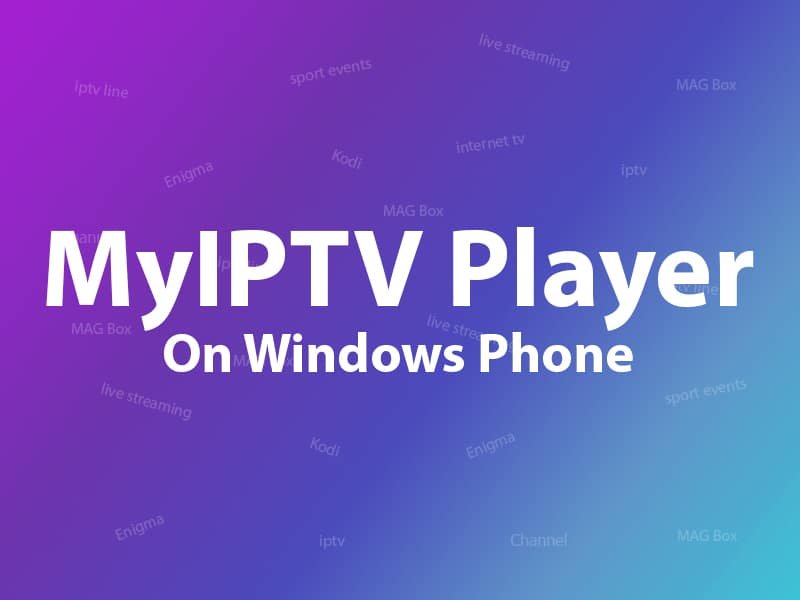 MyIPTV logo featuring a modern design with a play button and streaming waves, symbolizing internet television services.
